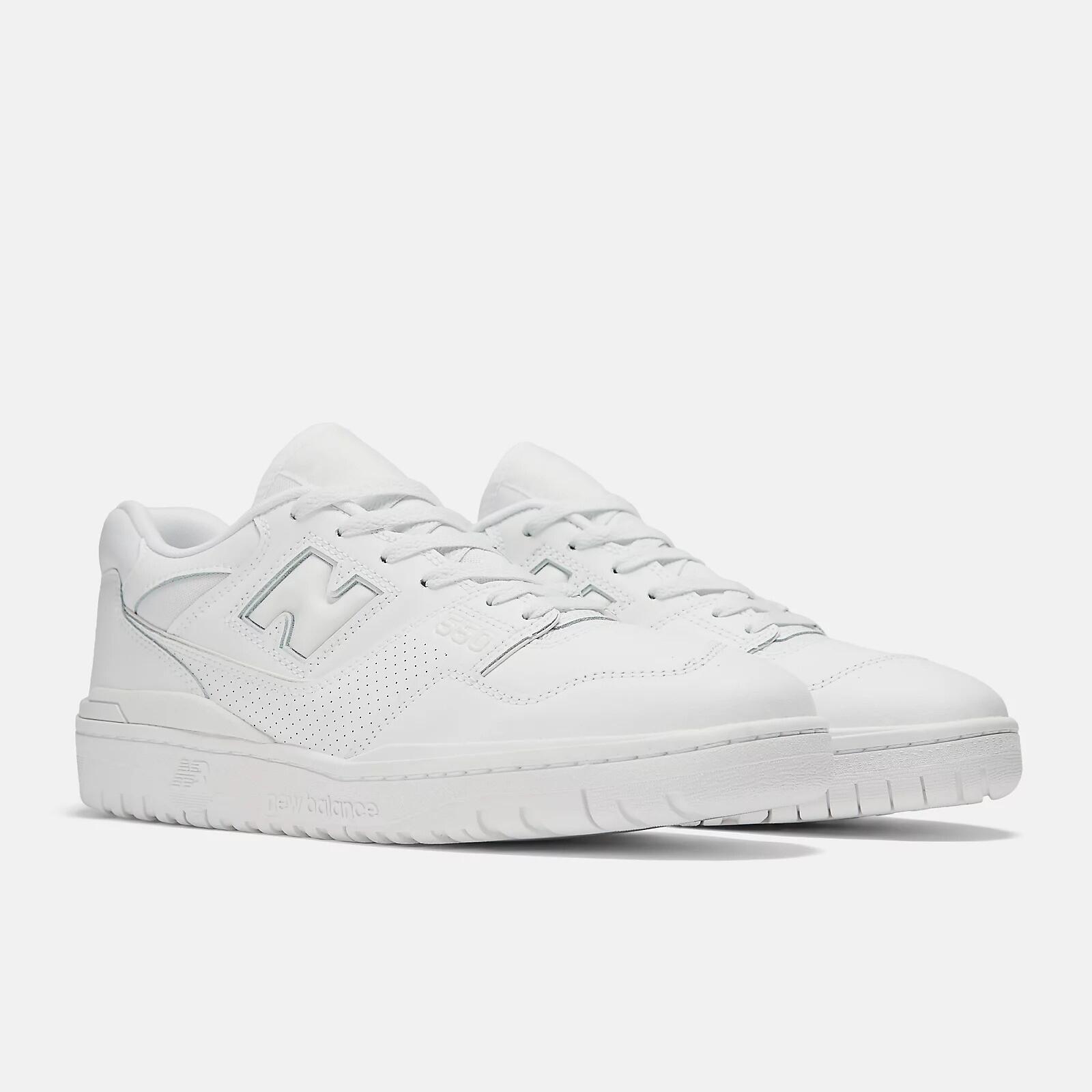 New balance 550 uomo bianche discount