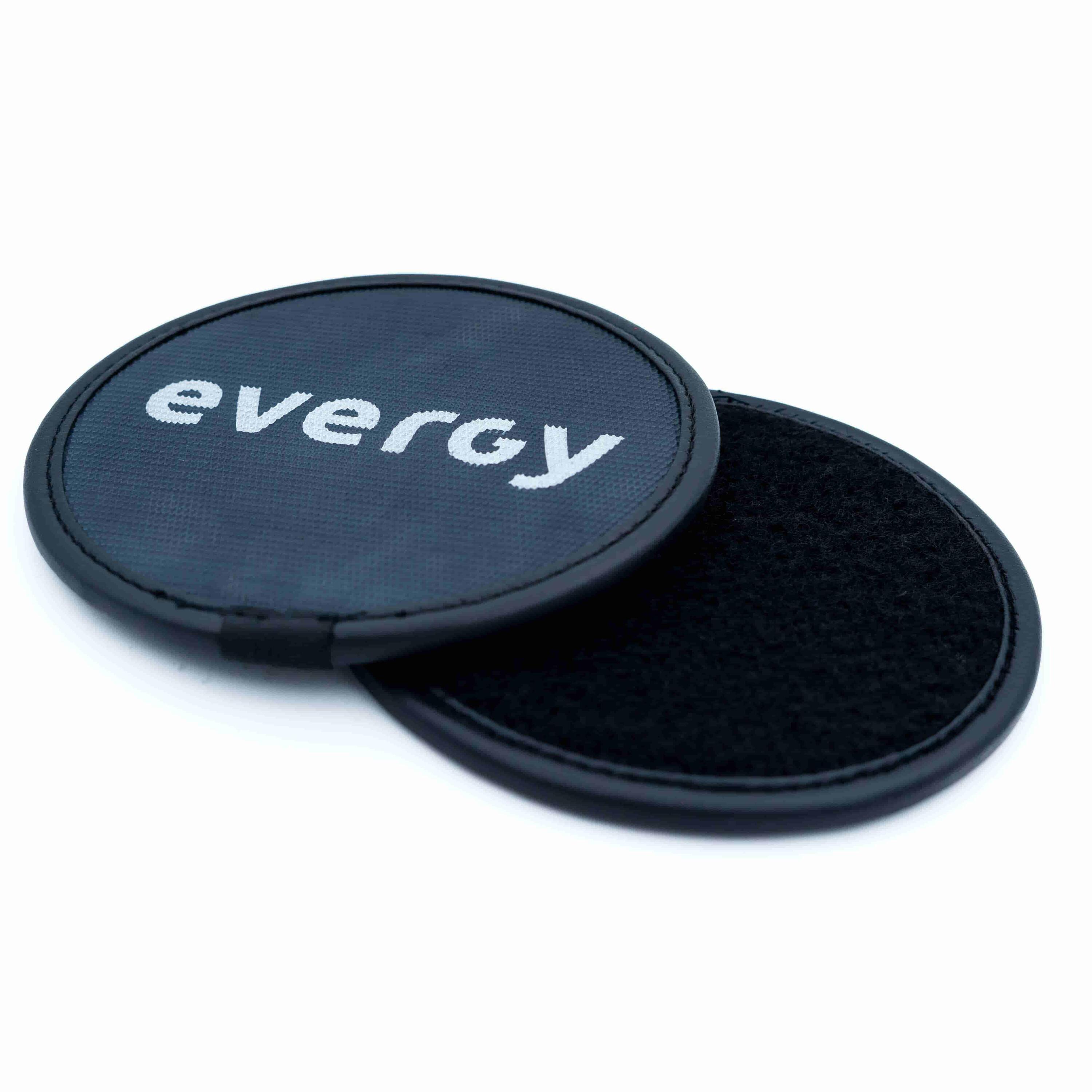 Discos deslizantes evergy par 20cm negro 5/7