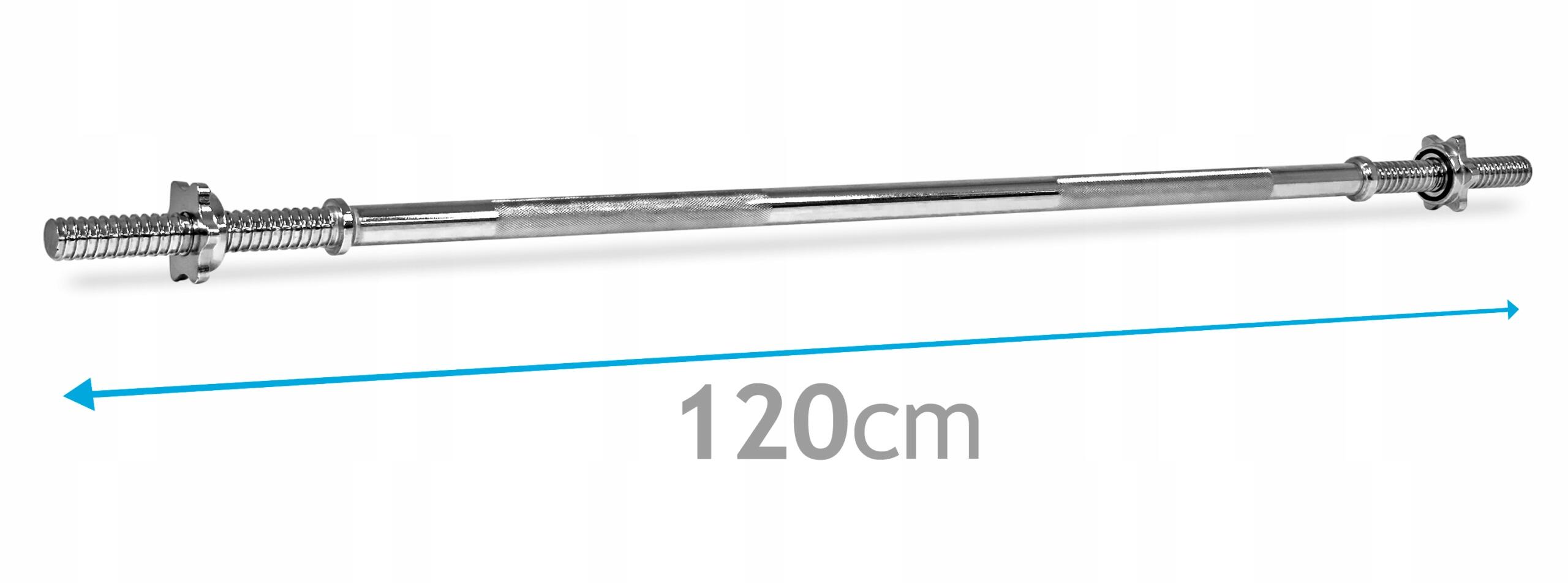 Gryf prosty Sapphire 120 cm / 25 mm 5/7