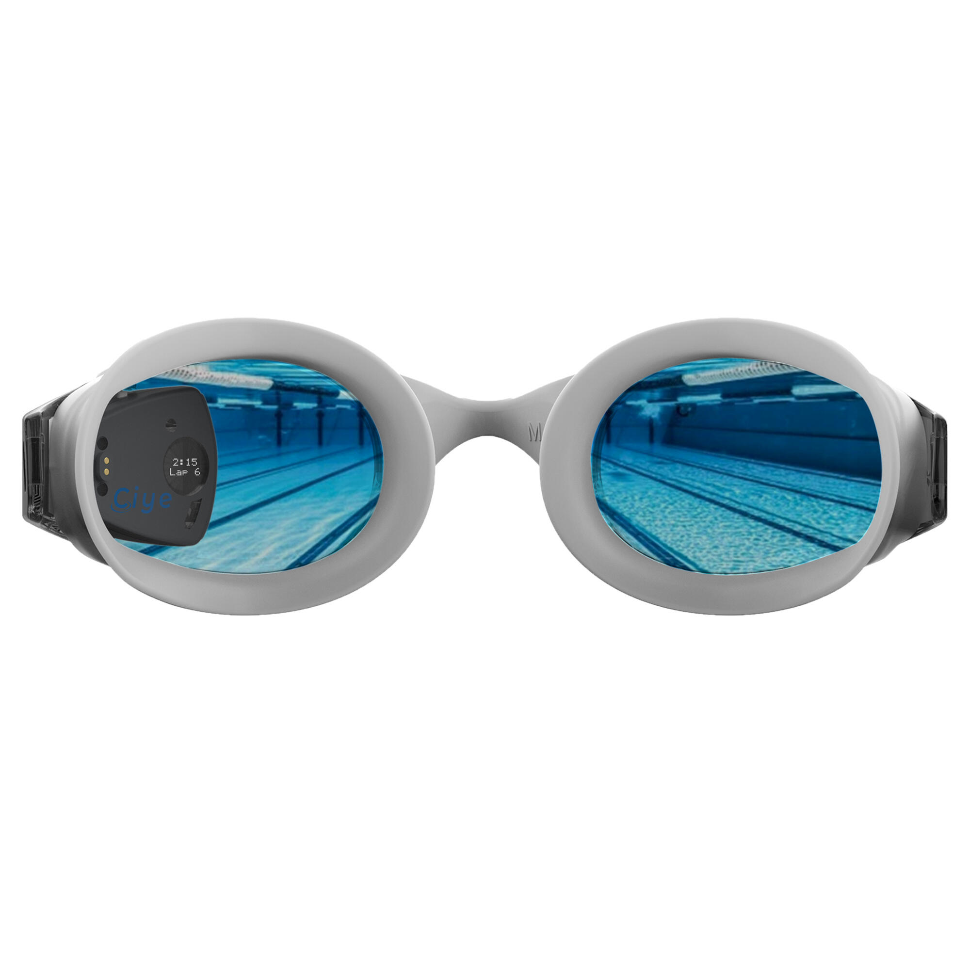 Finis Smart Goggle Kits - White/Smoke 3/7