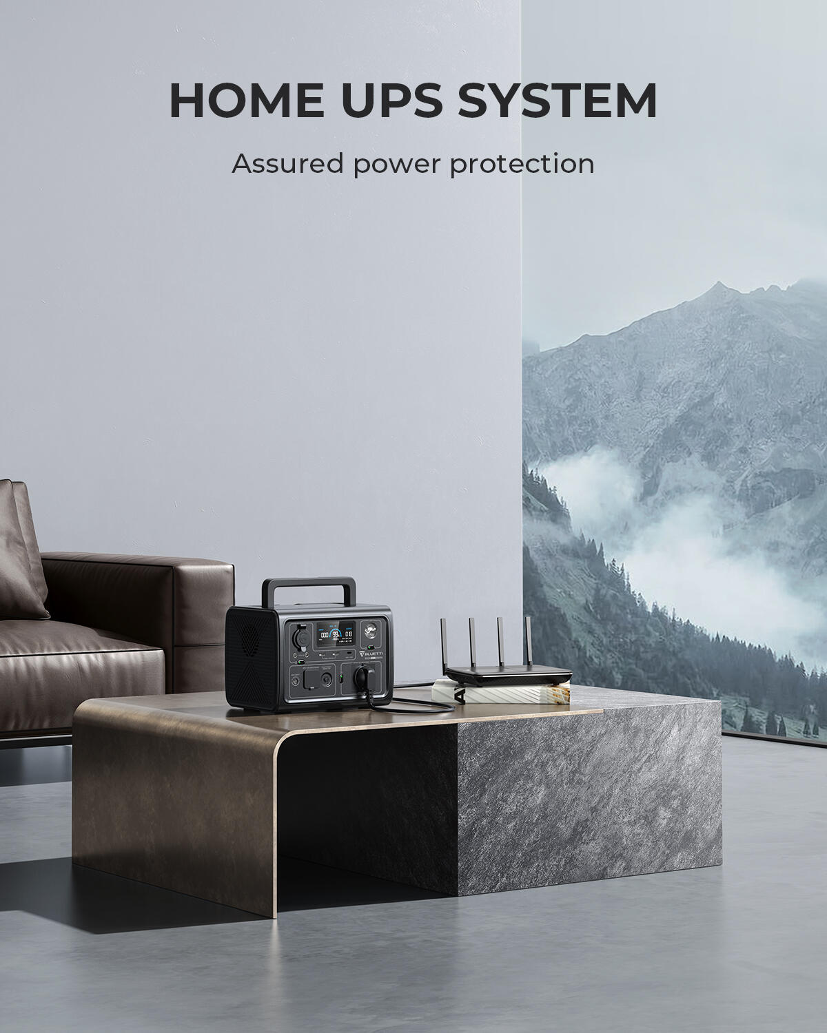 BLUETTI EB3A Centrale Elettrica 268Wh Portatile | Ricarica Solare E AC Per Campeggio E Emergenza