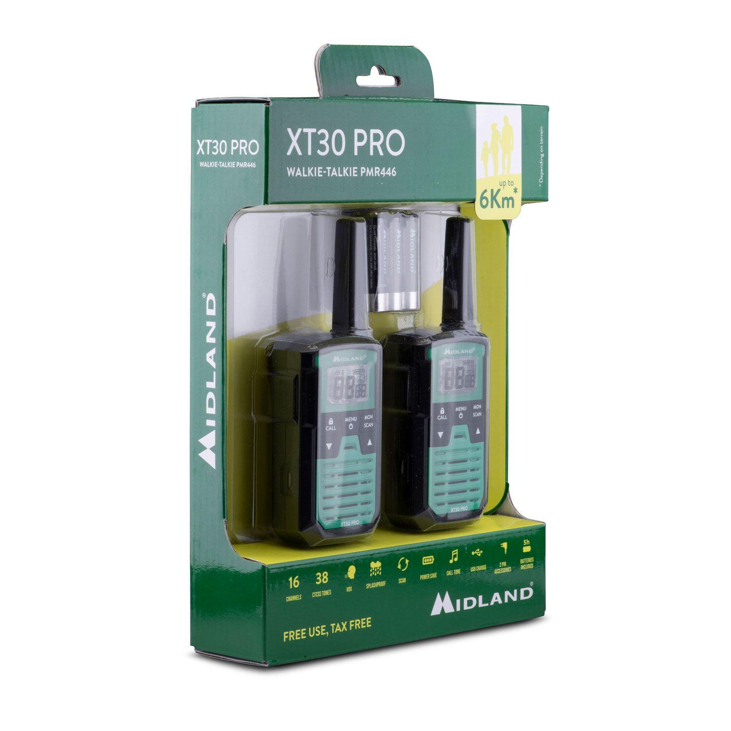 Walkie talkie MIDLAND XT30 PRO pareja pmr446, hasta 6Km. 3/7