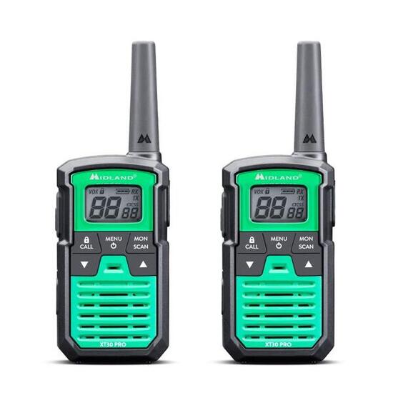 Talkie-walkie MIDLAND XT30 PRO, paire PMR446, portée jusqu'à 6 km