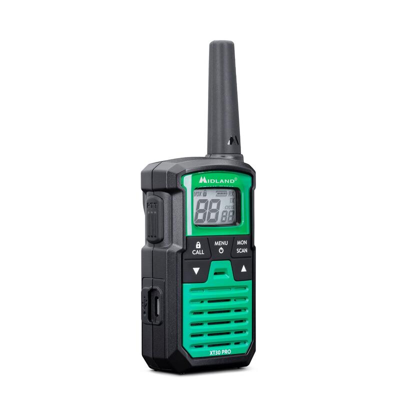 Walkie talkie MIDLAND XT30 PRO pareja pmr446, hasta 6Km.