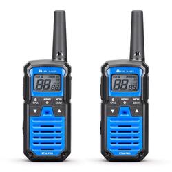 Midland XT50 PRO - Talkie-Walkie PMR 446, 85 canaux, Portée 8km, IPX2 (lot de 2)