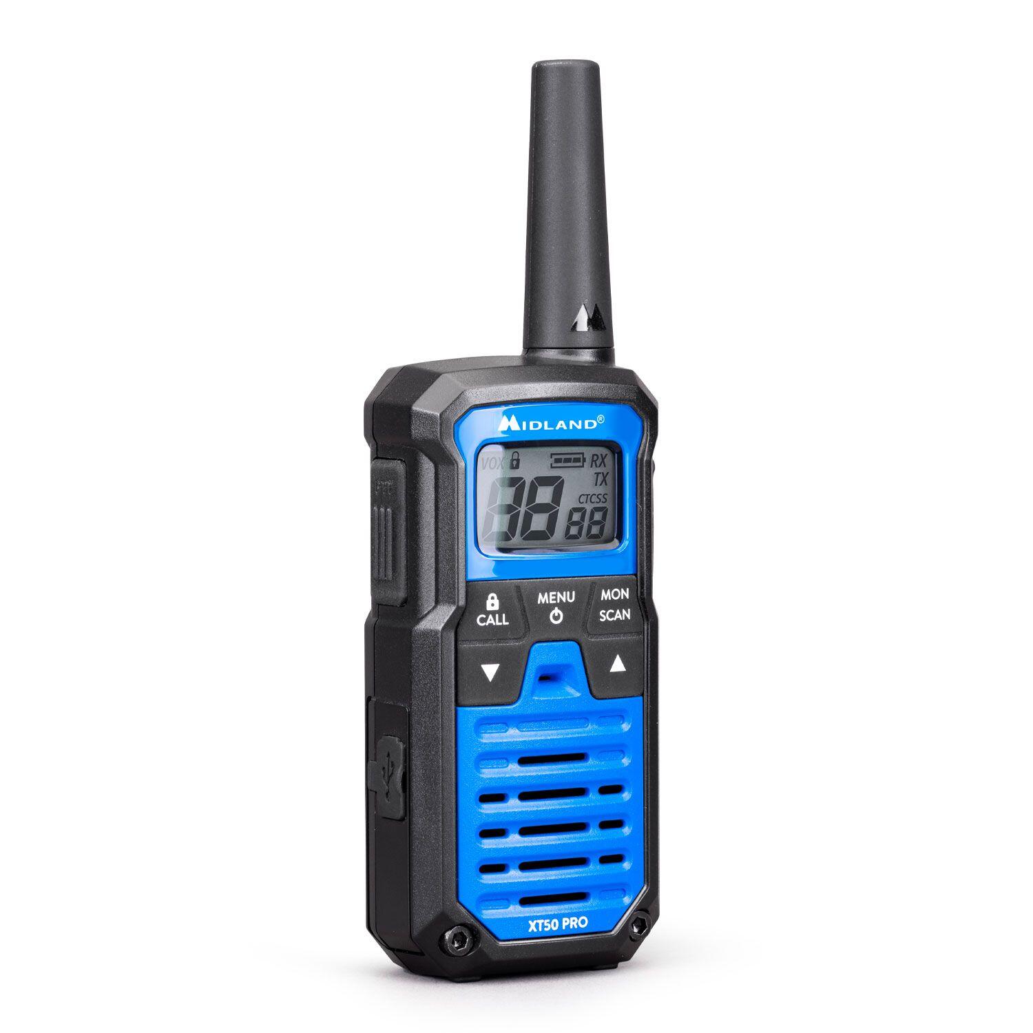 Pareja pmr446 de Walkie-Talkies XT50  PRO MIDLAND, hasta 8 Km 2/7