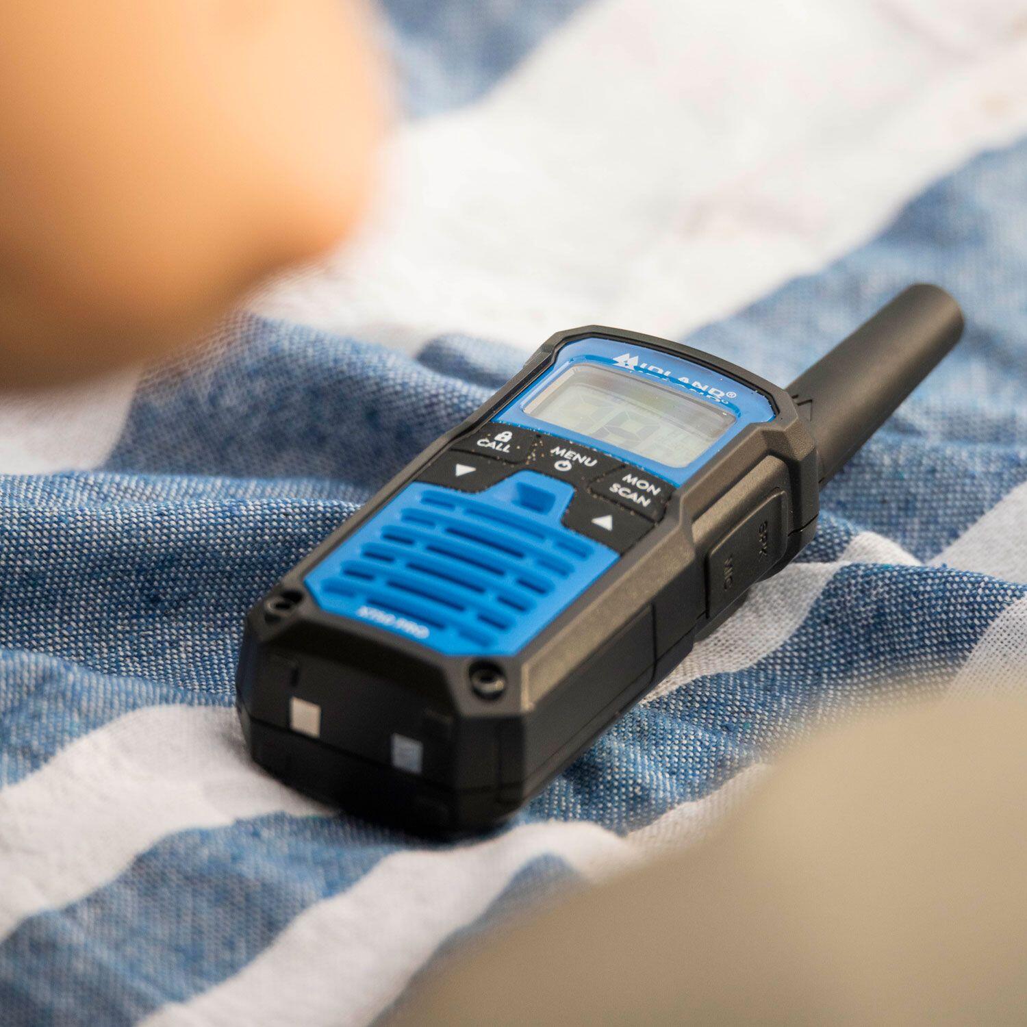 Pareja pmr446 de Walkie-Talkies XT50  PRO MIDLAND, hasta 8 Km 7/7