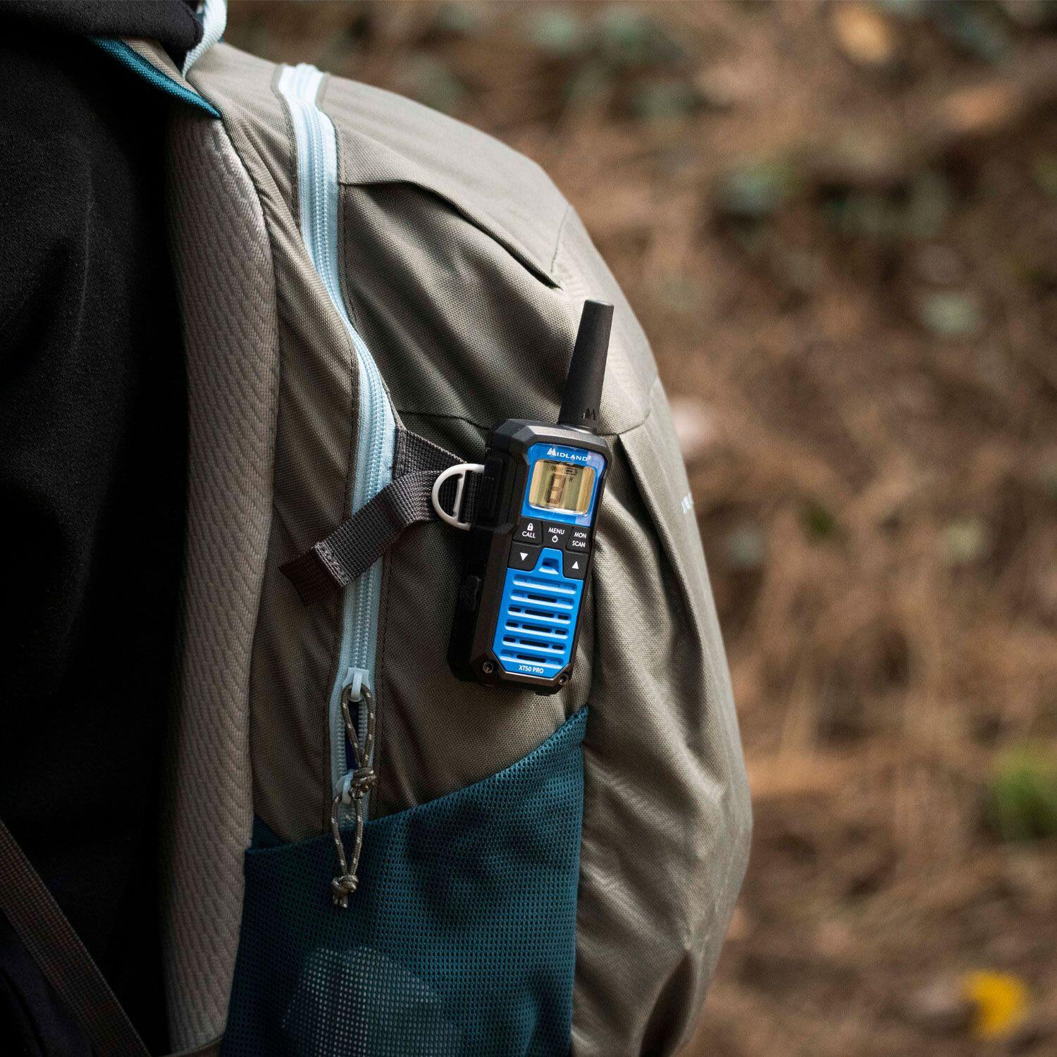 Pareja pmr446 de Walkie-Talkies XT50  PRO MIDLAND, hasta 8 Km 6/7