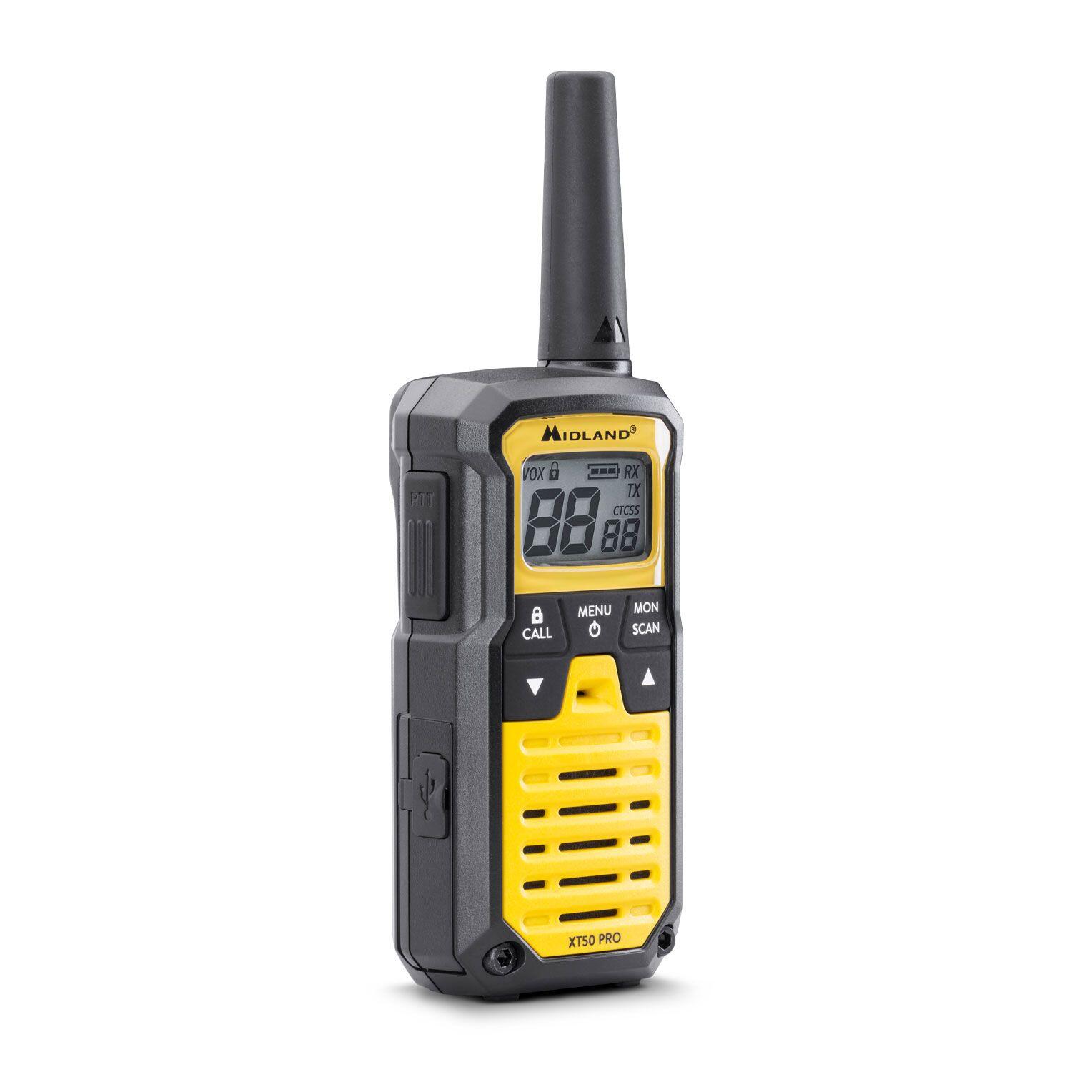 Midland XT50 PRO Hobby & Work - Lot de 2 talkies-walkies avec mallette 3/7
