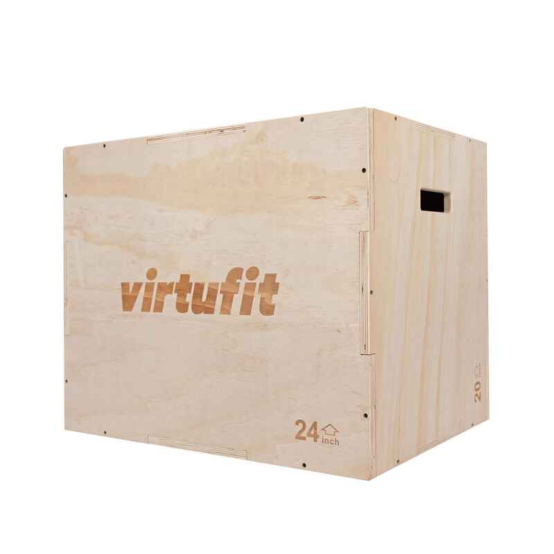 Plyo Box aus Holz - 3-in-1 - Groß - Jump Box - Sprungbox