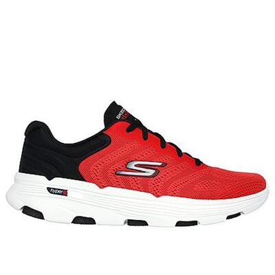 Zapatillas Deportivas Caminar Hombre Skechers 220641_RDBK Rojas con Cordones