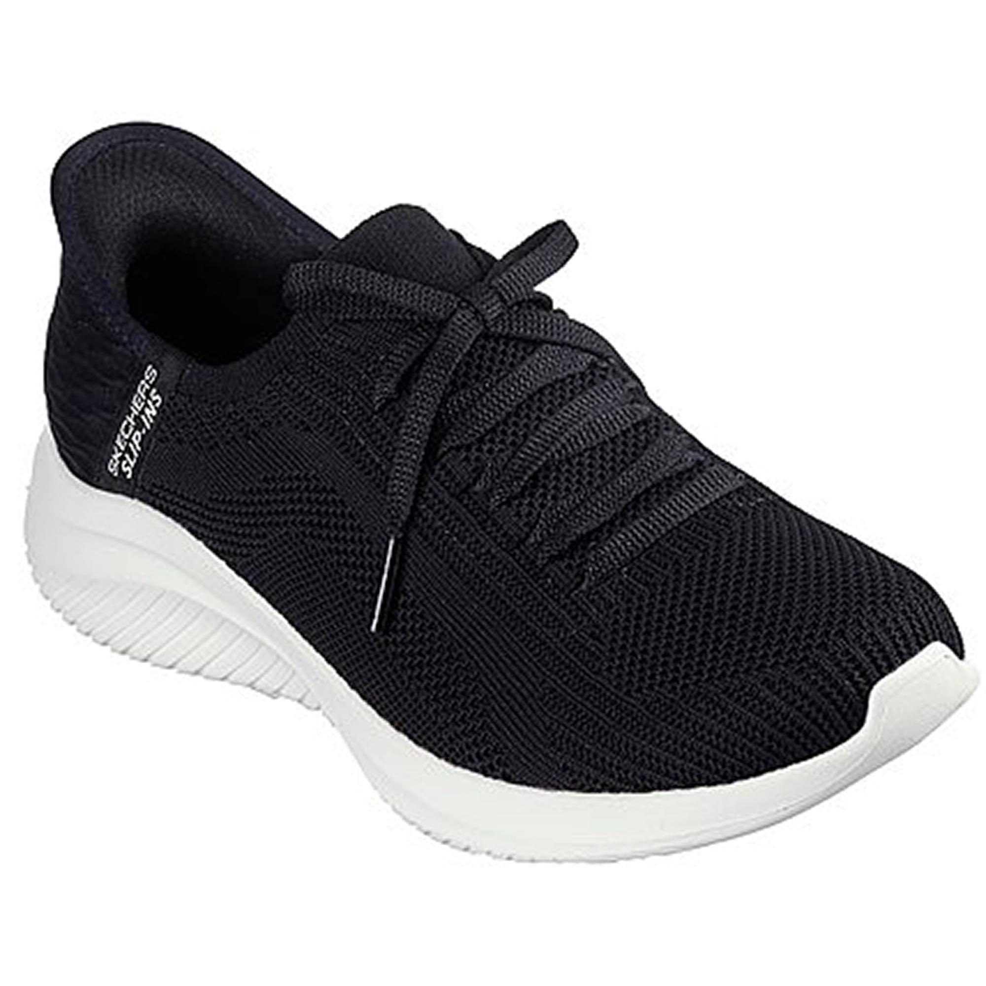 Zapatillas Deportivas Caminar Mujer Skechers 149710_BLK Negras sin Cordones 2/7