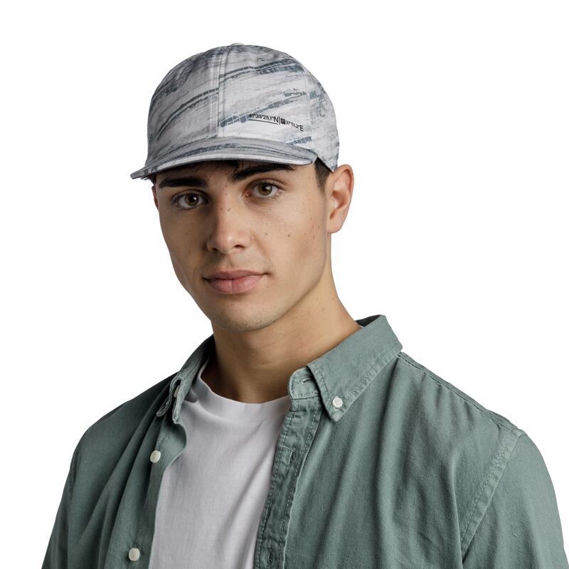 Czapka z daszkiem składana Buff Pack Baseball Cap Frane Light Grey