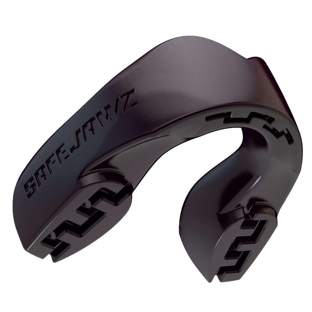 SafeJawz Intro Series Junior Mouthguard for Kids Noir
