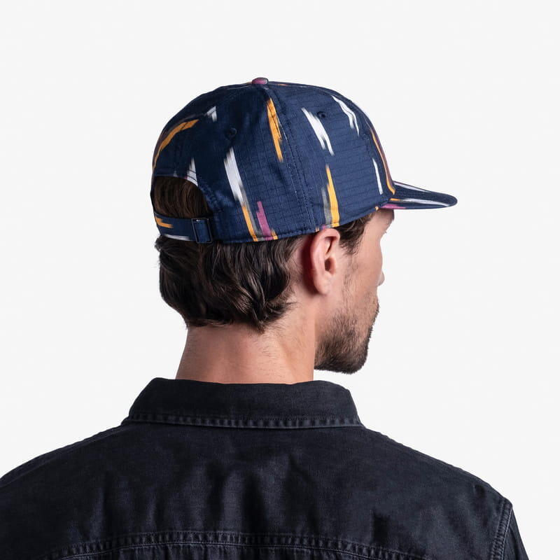 Czapka z daszkiem składana Buff  Pack Baseball Cap Elat Navy 5/7