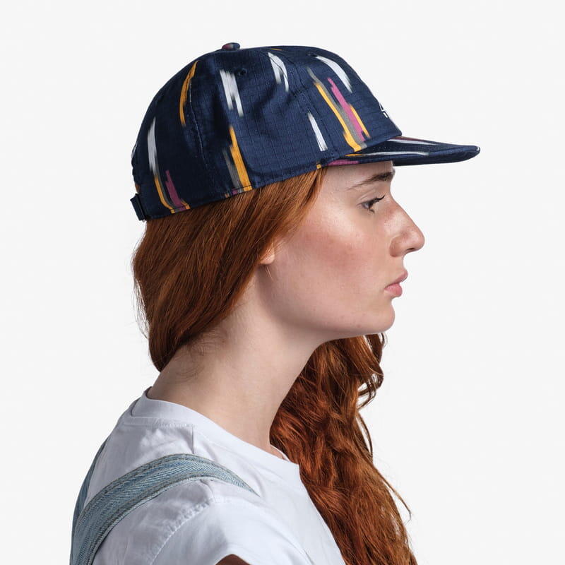 Czapka z daszkiem składana Buff  Pack Baseball Cap Elat Navy 6/7