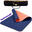 Marineblauw Koraal Yogamat TPE 183x61x0.6cm + draag- en rekriem + transport tas