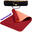Bordeaux Koraal Yogamat in TPE 183x61x0.6cm + draag- en rekriem + transport tas