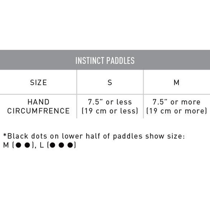 Wiosełka pływackie unisex finis instinct sculling paddles