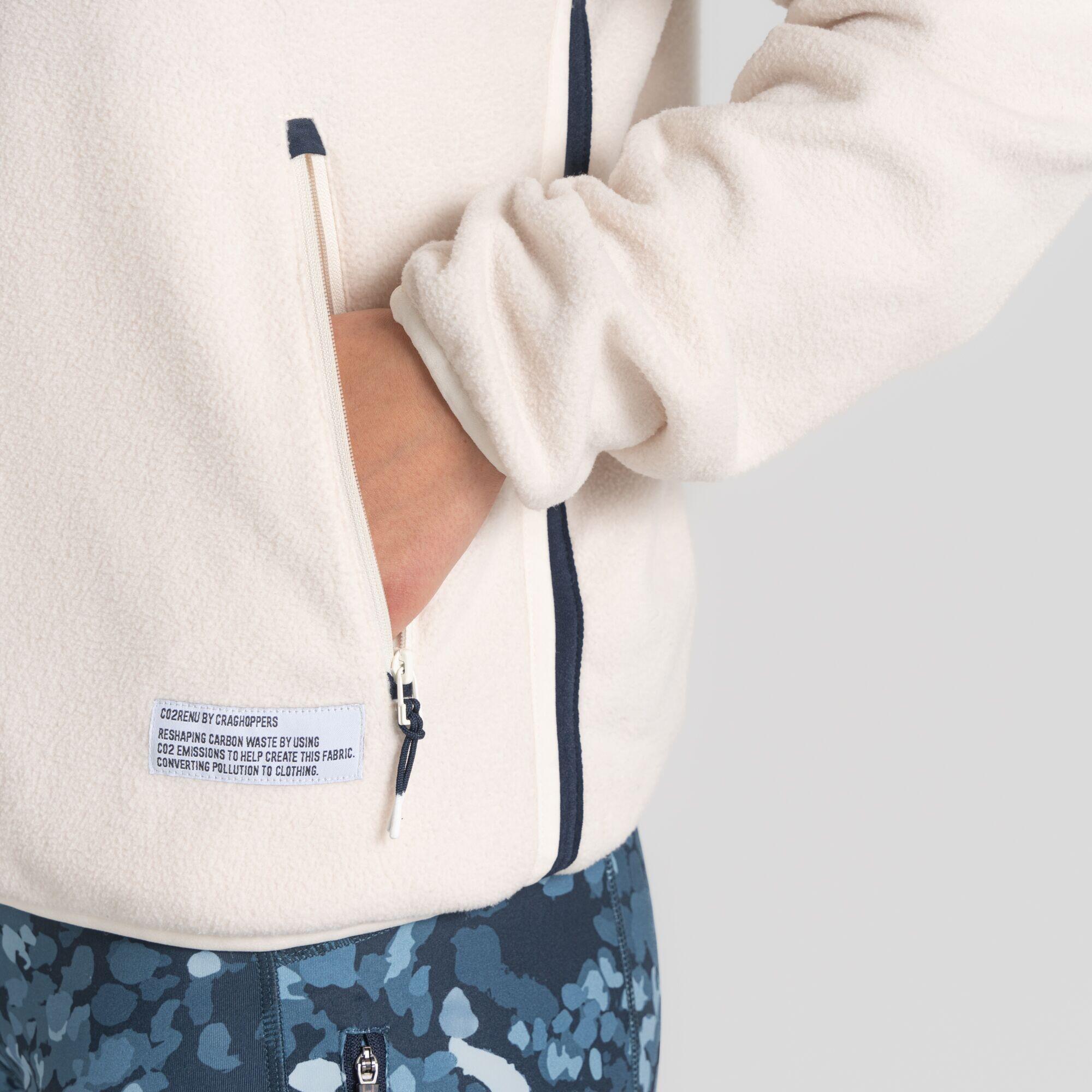CO2 Renu Half Zip Wanderfleece für Damen 4/5