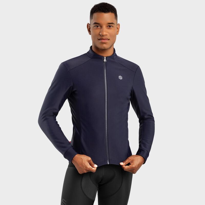 Herren Radsport softshell-fahrradjacke für J1 Elba SIROKO Marineblau