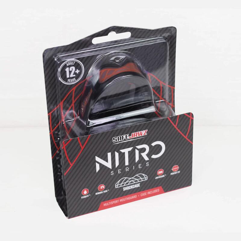 SAFEJAWZ Nitro-serie zelffit sportmondbeschermer voor volwassenen