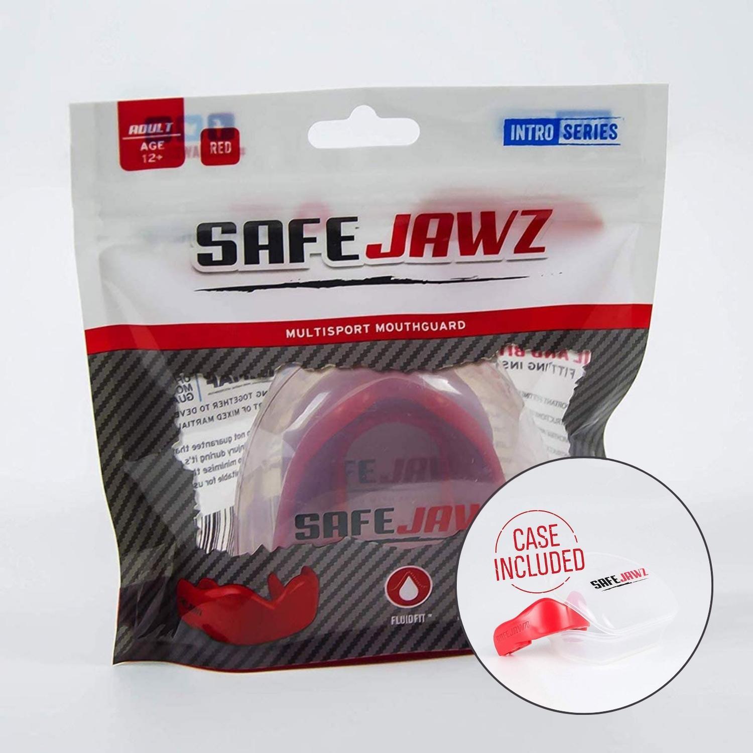 SafeJawz Intro Series Adult/Junior Self-Fit Mouth Guard 5/6