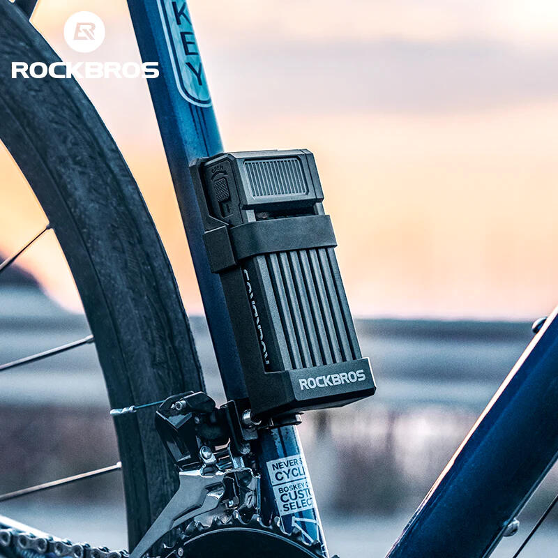 Zapięcie rowerowe składane na kluczyk Rockbros LKXR2010 3/7
