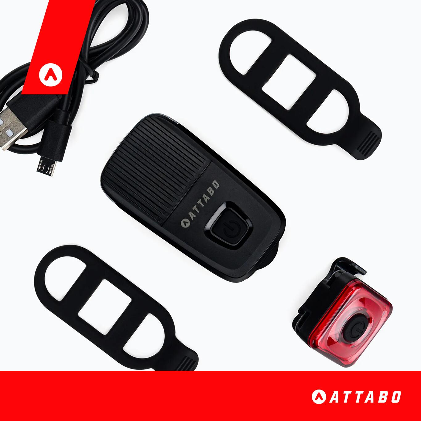 ATTABO LUCID MINI & 20 feux de vélo 7/7