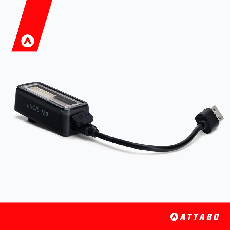 Lampka rowerowa tylna ATTABO LUCID 180