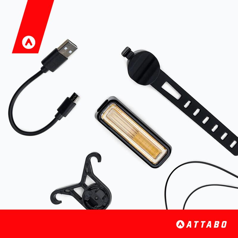 Lampka rowerowa tylna ATTABO LUCID 180