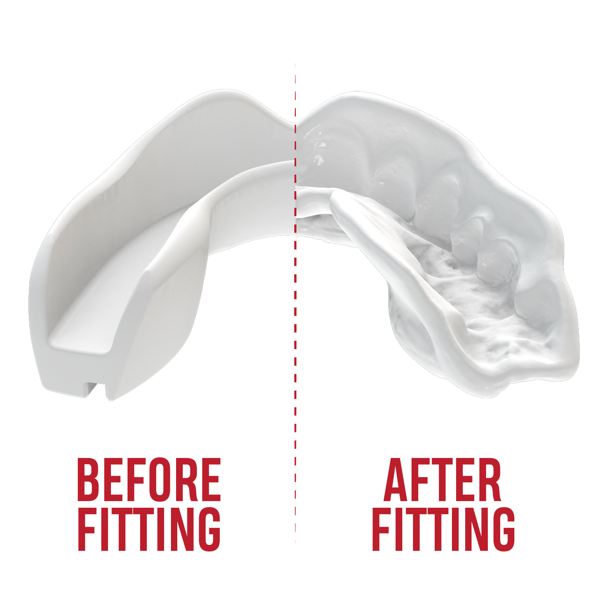 SafeJawz Intro Series Adult/Junior Self-Fit Mouth Guard 3/6