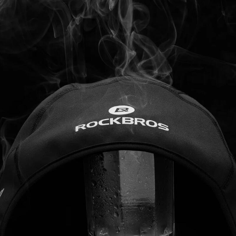 Czapka rowerowa zimowa dla dorosłych Rockbros YPP044 z otworami na okulary 7/7