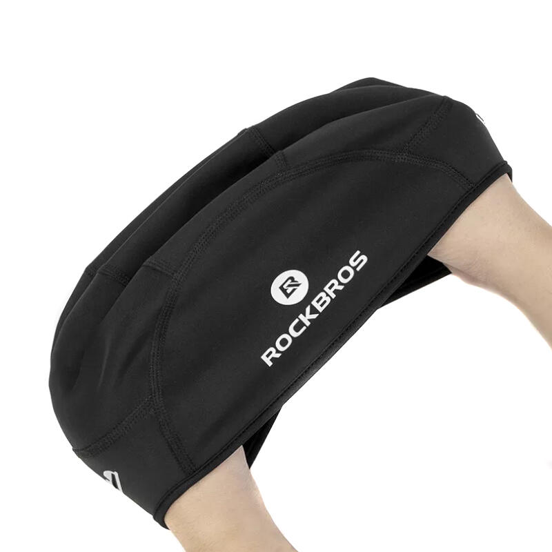 Czapka rowerowa zimowa dla dorosłych Rockbros YPP044 z otworami na okulary 6/7