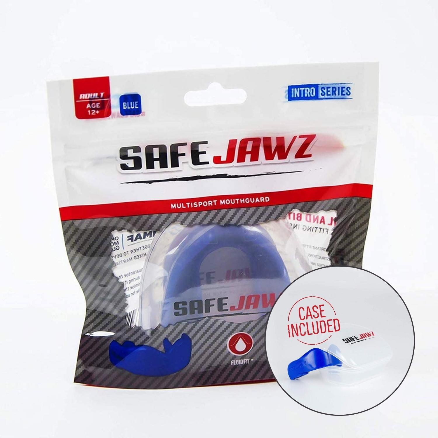 SafeJawz Intro Series Adult/Junior Self-Fit Mouth Guard 5/6
