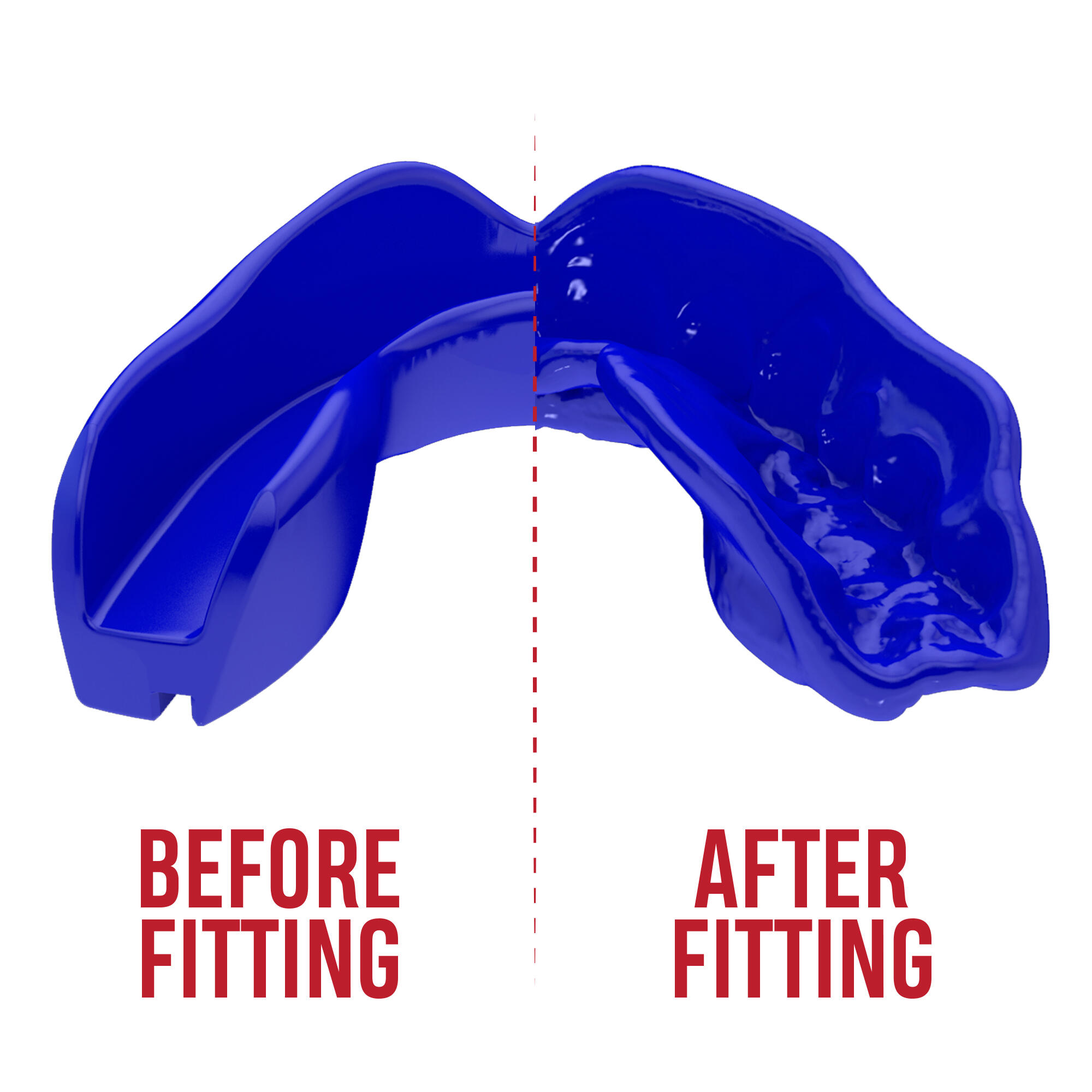 SafeJawz Intro Series Adult/Junior Self-Fit Mouth Guard 4/6