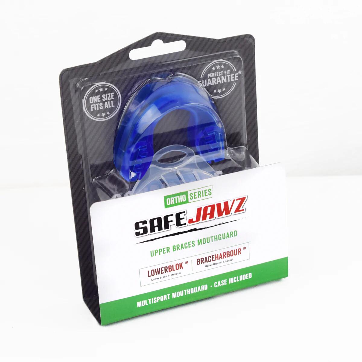 SAFEJAWZ Ortho Series Self-Fit Mouth Guard for Braces 5/6