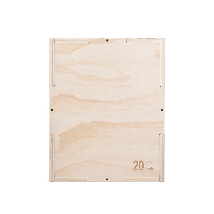 Boîte Plyo en bois  3-en-1 - Petit - 40 x 45 x 50 cm