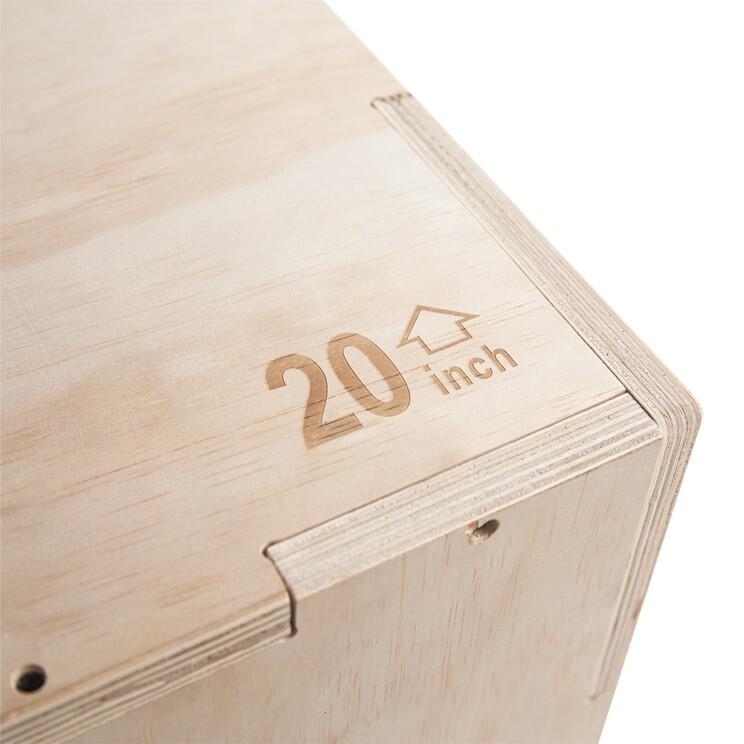 Plyo Box - DECATHLON Box 3-in-1 Holz Sprungbox VIRTUFIT - - - aus - Klein Jump