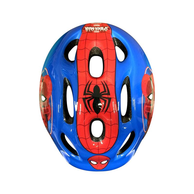 Marvel Spider-Man Fietshelm Verstelbaar Blauw/Rood maat 50-56 cm (S)