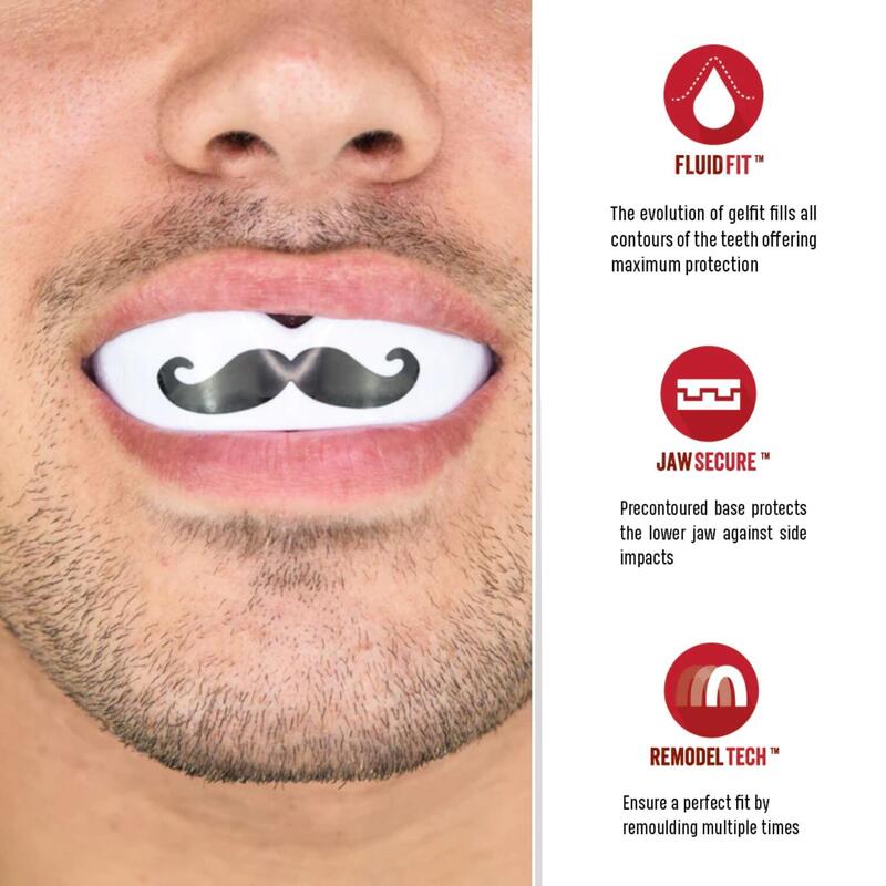 Mondkapjes Safejawz Extro-series Moustache