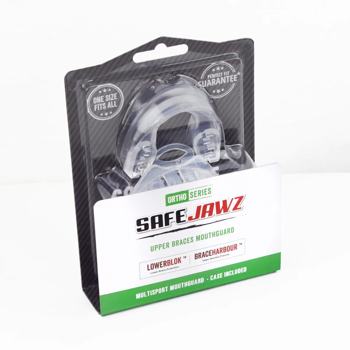 SAFEJAWZ Ortho Series Self-Fit Mouth Guard for Braces 5/6