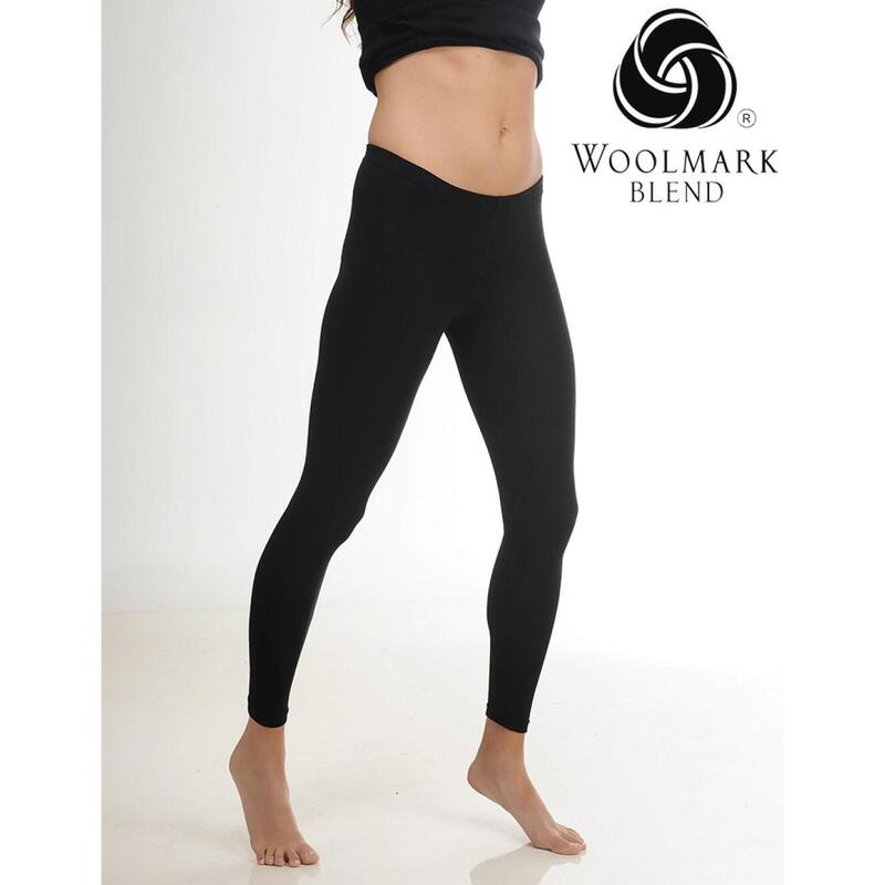 Women's warm leggings Lax black - Carpatree