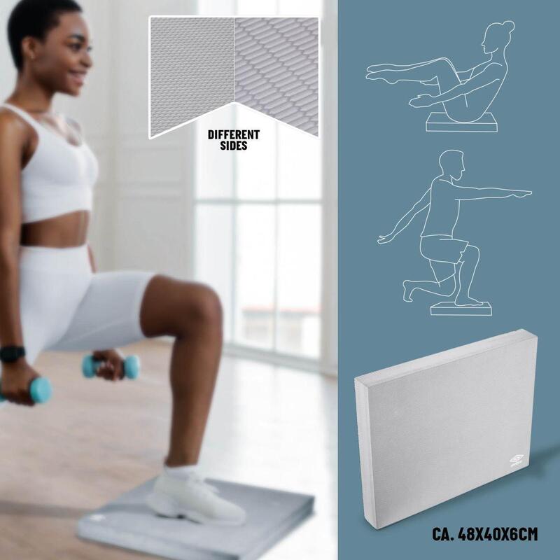 Disc de echilibru adulți Balance Pad, gri