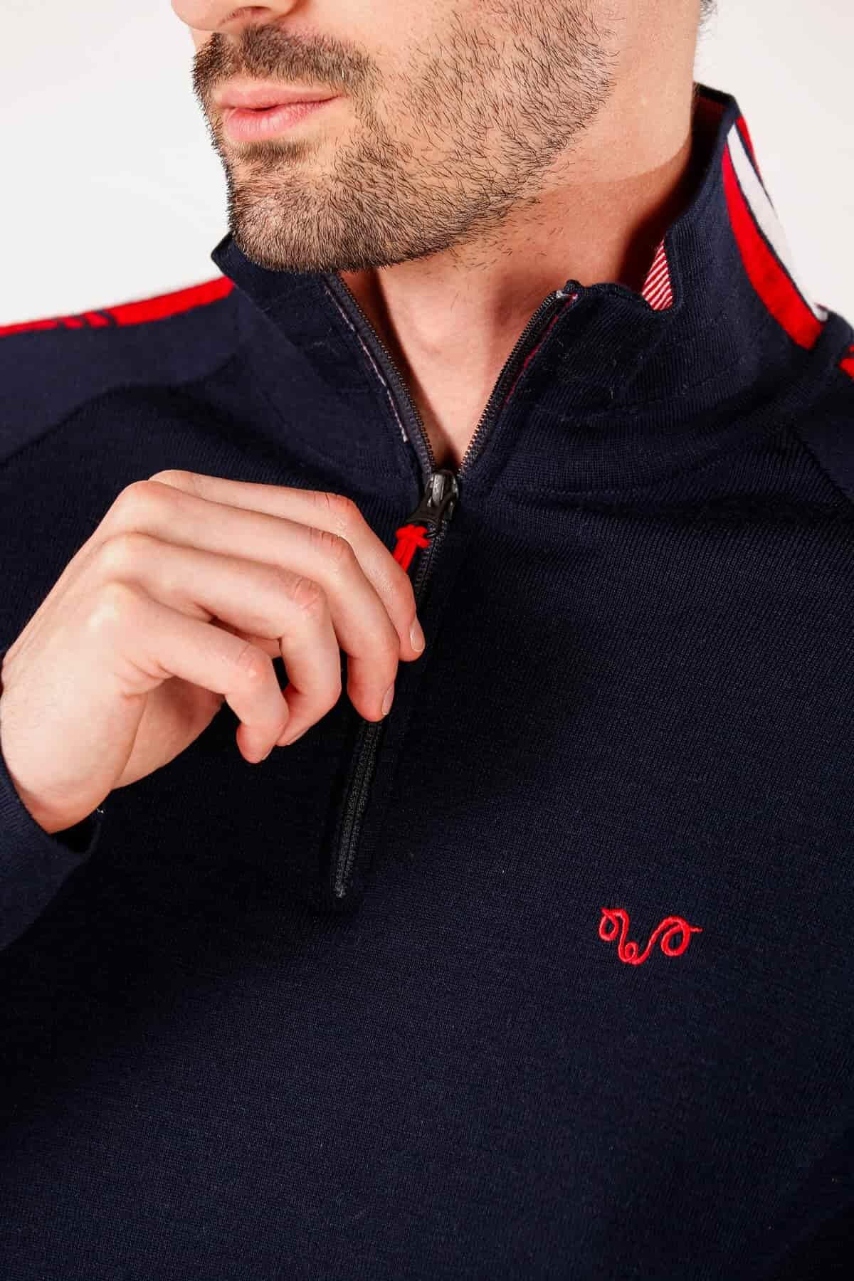 Sweter turystyczny męski Woolona Noyan 100% Merino 2/2