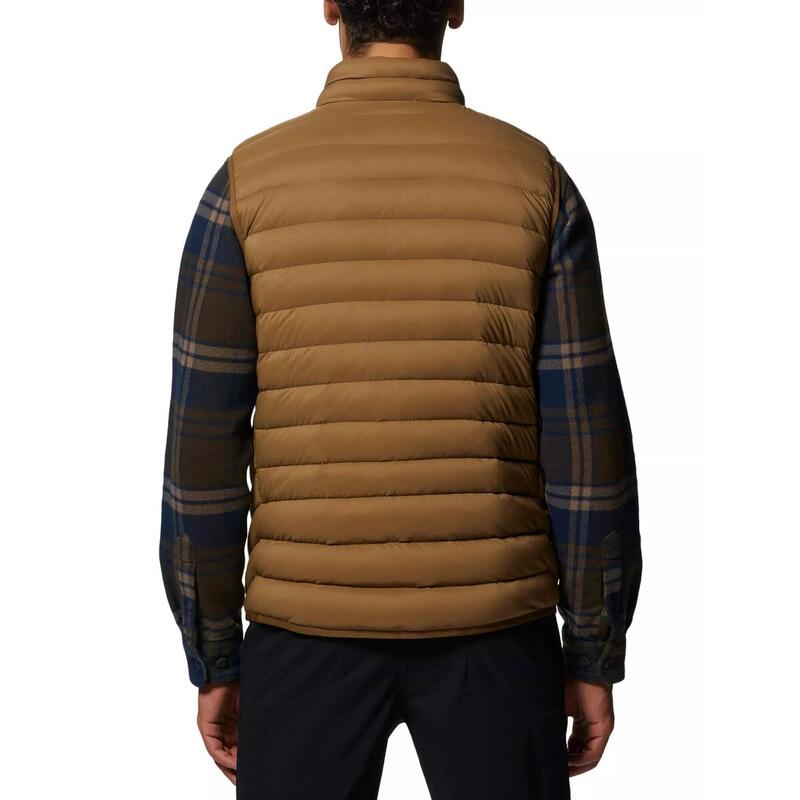 Deloro Down Vest férfi mellény - barna