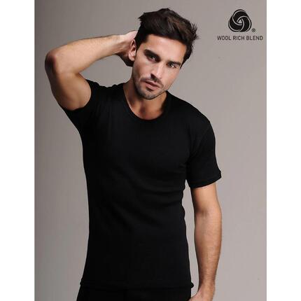Bielizna termoaktywna męska merino z krótkim rękawem Woolona