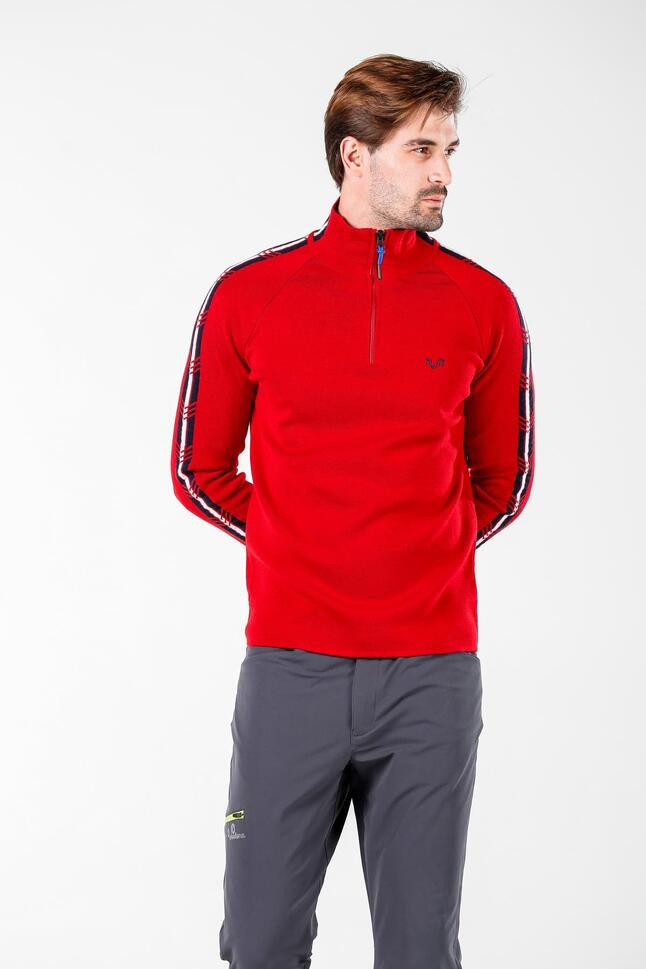 Sweter turystyczny męski Woolona Noyan 100% Merino