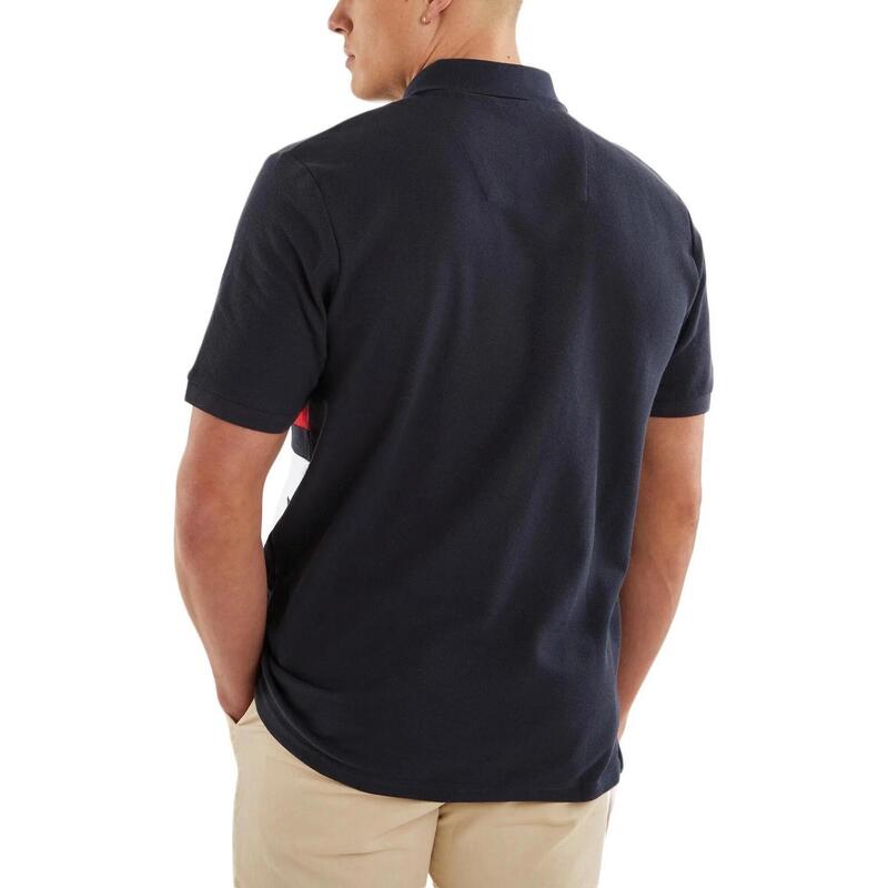Holt Polo Shirt férfi rövid ujjú póló - sötétkék