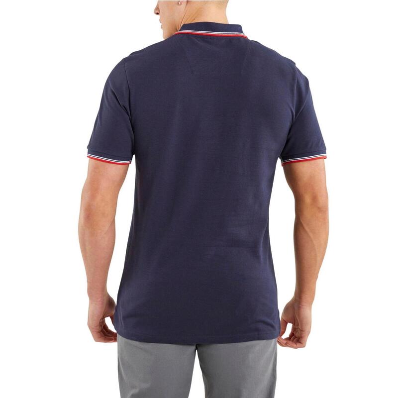 Tricou cu maneci scurte Sven Polo Shirt - albastru inchis barbati